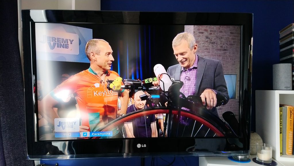 With Jeremy Vine and my penny