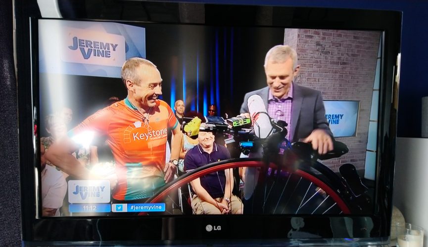With Jeremy Vine and my penny