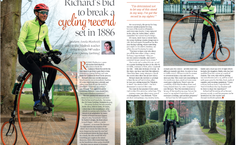 Reflections magazine article